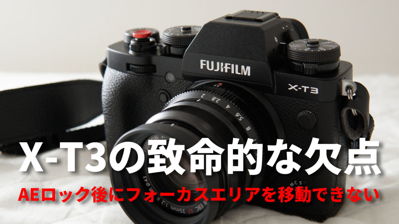 富士フイルムのカメラで確実にピントを合わせる超便利な方法|XT3・XT4・XT30・XE3 | 52weeks-photoshooting